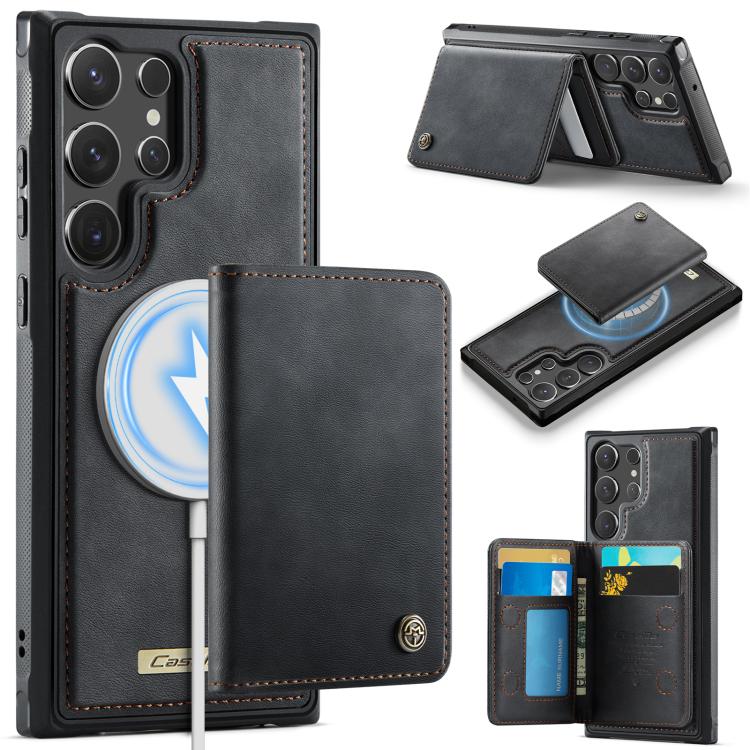CaseMe Me80 Series Detachable Wallet Magnetic RFID Vegan Leather Phone Case, For Samsung Galaxy S24 FE 5G, For Samsung Galaxy S24 Ultra 5G, For Samsung Galaxy A15, For Samsung Galaxy S23 FE 5G, For Samsung Galaxy A54 5G, For Samsung Galaxy S23 Ultra 5G...