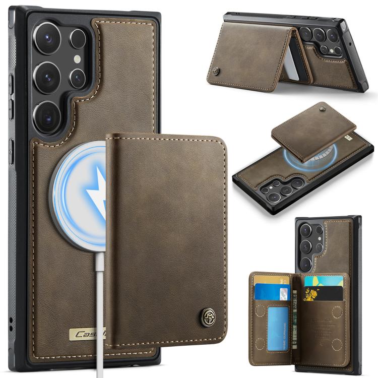 CaseMe Me80 Series Detachable Wallet Magnetic RFID Vegan Leather Phone Case, For Samsung Galaxy S24 FE 5G, For Samsung Galaxy S24 Ultra 5G, For Samsung Galaxy A15, For Samsung Galaxy S23 FE 5G, For Samsung Galaxy A54 5G, For Samsung Galaxy S23 Ultra 5G...