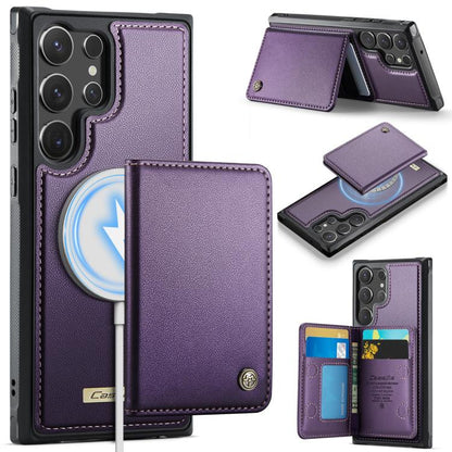 CaseMe Me80 Series Detachable Wallet Magnetic RFID Vegan Leather Phone Case, For Samsung Galaxy S24 FE 5G, For Samsung Galaxy S24 Ultra 5G, For Samsung Galaxy A15, For Samsung Galaxy S23 FE 5G, For Samsung Galaxy A54 5G, For Samsung Galaxy S23 Ultra 5G...