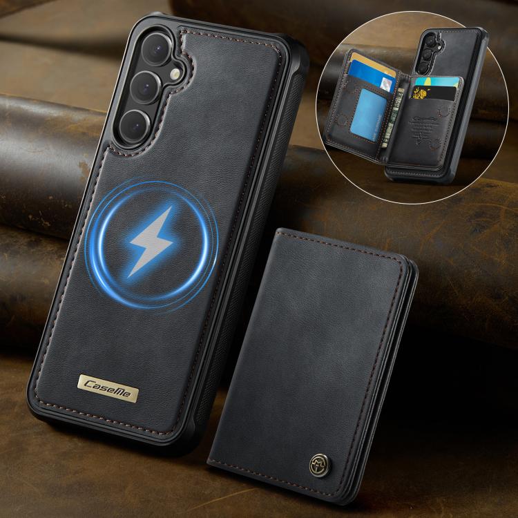 CaseMe Me80 Series Detachable Wallet Magnetic RFID Vegan Leather Phone Case, For Samsung Galaxy S24 FE 5G, For Samsung Galaxy S24 Ultra 5G, For Samsung Galaxy A15, For Samsung Galaxy S23 FE 5G, For Samsung Galaxy A54 5G, For Samsung Galaxy S23 Ultra 5G...