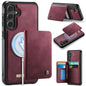 CaseMe Me80 Series Detachable Wallet Magnetic RFID Vegan Leather Phone Case, For Samsung Galaxy S20+ 5G, For Samsung Galaxy S25 / S24 5G, For Samsung Galaxy S25+ / S24+ 5G, For Samsung Galaxy A14 / M44 5G, For Samsung Galaxy A55 5G / A35 5G            ...