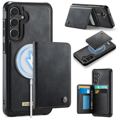CaseMe Me80 Series Detachable Wallet Magnetic RFID Vegan Leather Phone Case, For Samsung Galaxy S20+ 5G, For Samsung Galaxy S25 / S24 5G, For Samsung Galaxy S25+ / S24+ 5G, For Samsung Galaxy A14 / M44 5G, For Samsung Galaxy A55 5G / A35 5G            ...