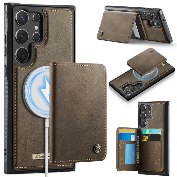 CaseMe Me80 Series Detachable Wallet Magnetic RFID Vegan Leather Phone Case, For Samsung Galaxy S24 FE 5G, For Samsung Galaxy S24 Ultra 5G, For Samsung Galaxy A15, For Samsung Galaxy S23 FE 5G, For Samsung Galaxy A54 5G, For Samsung Galaxy S23 Ultra 5G...
