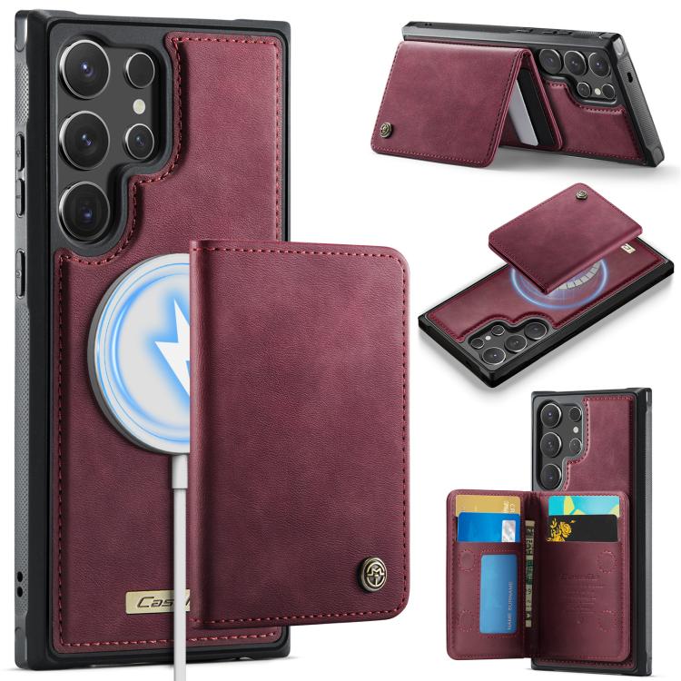 CaseMe Me80 Series Detachable Wallet Magnetic RFID Vegan Leather Phone Case, For Samsung Galaxy S24 FE 5G, For Samsung Galaxy S24 Ultra 5G, For Samsung Galaxy A15, For Samsung Galaxy S23 FE 5G, For Samsung Galaxy A54 5G, For Samsung Galaxy S23 Ultra 5G...