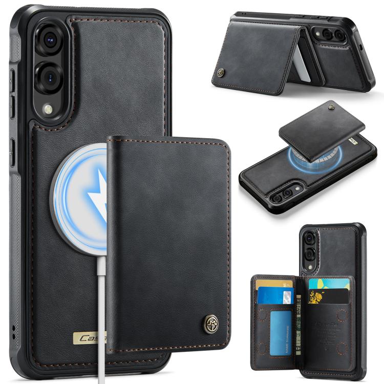 CaseMe Me80 Series Detachable Wallet Magnetic RFID Vegan Leather Phone Case, For Samsung Galaxy S26+ 5G, For Galaxy S26 Ultra 5G, For Samsung Galaxy S26 5G, For Samsung Galaxy S25 FE 5G, For Samsung Galaxy A17, For Samsung Galaxy S25 Edge 5G           ...