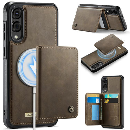 CaseMe Me80 Series Detachable Wallet Magnetic RFID Vegan Leather Phone Case, For Samsung Galaxy S26+ 5G, For Galaxy S26 Ultra 5G, For Samsung Galaxy S26 5G, For Samsung Galaxy S25 FE 5G, For Samsung Galaxy A17, For Samsung Galaxy S25 Edge 5G           ...