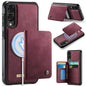 CaseMe Me80 Series Detachable Wallet Magnetic RFID Vegan Leather Phone Case, For Samsung Galaxy S26+ 5G, For Galaxy S26 Ultra 5G, For Samsung Galaxy S26 5G, For Samsung Galaxy S25 FE 5G, For Samsung Galaxy A17, For Samsung Galaxy S25 Edge 5G           ...