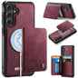 CaseMe Me80 Series Detachable Wallet Magnetic RFID Vegan Leather Phone Case, For Samsung Galaxy S26+ 5G, For Galaxy S26 Ultra 5G, For Samsung Galaxy S26 5G, For Samsung Galaxy S25 FE 5G, For Samsung Galaxy A17, For Samsung Galaxy S25 Edge 5G           ...