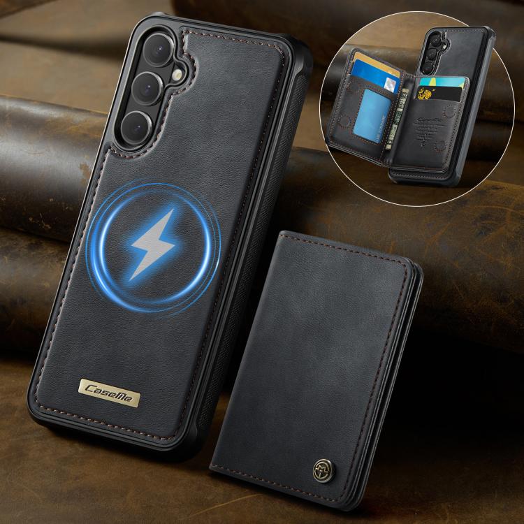 CaseMe Me80 Series Detachable Wallet Magnetic RFID Vegan Leather Phone Case, For Samsung Galaxy S26+ 5G, For Galaxy S26 Ultra 5G, For Samsung Galaxy S26 5G, For Samsung Galaxy S25 FE 5G, For Samsung Galaxy A17, For Samsung Galaxy S25 Edge 5G           ...