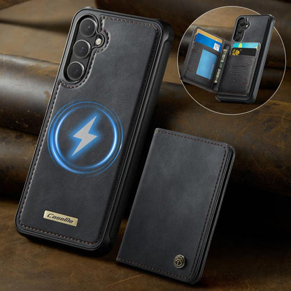 CaseMe Me80 Series Detachable Wallet Magnetic RFID Vegan Leather Phone Case, For Samsung Galaxy S26+ 5G, For Galaxy S26 Ultra 5G, For Samsung Galaxy S26 5G, For Samsung Galaxy S25 FE 5G, For Samsung Galaxy A17, For Samsung Galaxy S25 Edge 5G           ...