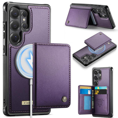 CaseMe Me80 Series Detachable Wallet Magnetic RFID Vegan Leather Phone Case, For Samsung Galaxy S26+ 5G, For Galaxy S26 Ultra 5G, For Samsung Galaxy S26 5G, For Samsung Galaxy S25 FE 5G, For Samsung Galaxy A17, For Samsung Galaxy S25 Edge 5G           ...