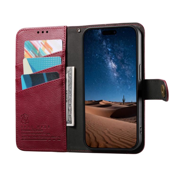 Splicing Zipper Wallet Vegan Leather Phone Case with Strap, For Samsung Galaxy S24 / S25 5G, For Samsung Galaxu S24+ / S25+ 5G, For Samsung Galaxy S25 Ultra 5G, For Samsung Galaxy S24 FE 5G, For Samsung Galaxy A15 5G, For Samsung Galaxy A55 5G         ...