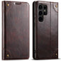 Suteni Baroque Calf Texture Buckle Wallet Leather Phone Case, For Samsung Galaxy S26+ 5G, For Samsug Galaxy S26 Ultra 5G, For Samsug Galaxy S26 5G, For Samsug Galaxy S25 5G, For Samsung Galaxy S25+ 5G, For Samsug Galaxy S25 Ultra 5G