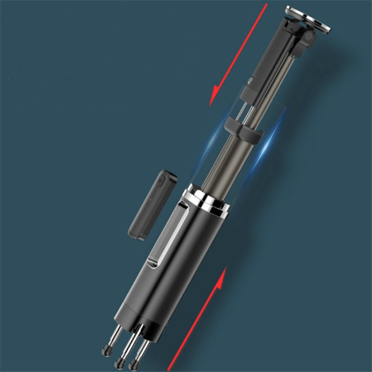 Handheld Wireless Bluetooth Concealed Telescopic Stand One Bluetooth Selfie Stick