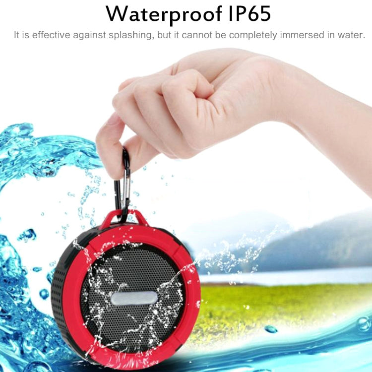 C6a Outdoor Chuck Wireless Bluetooth Car Speaker Suction Cup Speaker, Support TF Card