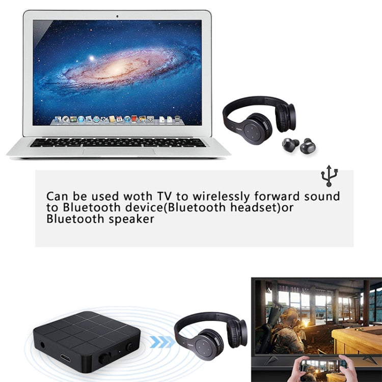 B32 2 in 1 Bluetooth 5.0 TV Computer Wireless Audio Bluetooth Adapter Bluetooth Transmitter Receiver