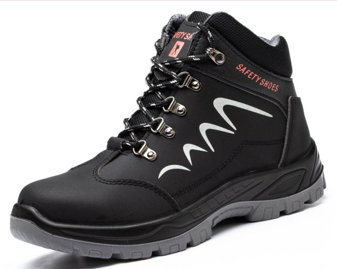 Work Safety Shoes Breathable Steel Cap Industrial Lightweight Construction