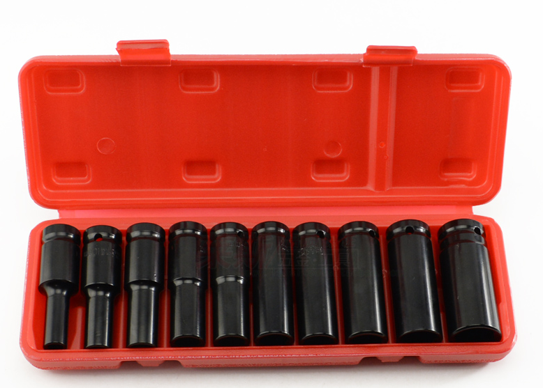 10pc 1/2 Inch Drive Deep Impact Socket Tool Set 8mm-22mm dealonline.co.nz