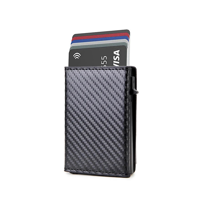 Rfid Carbon Fibe Airtag Wallets