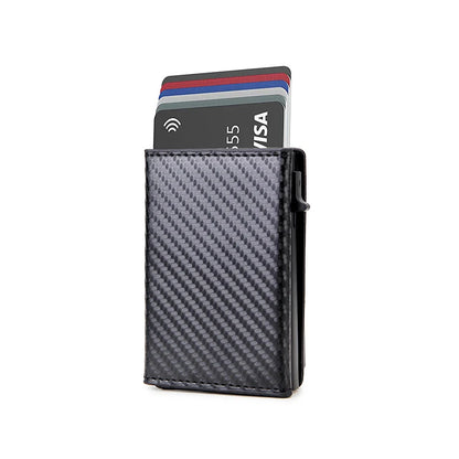 Rfid Carbon Fibe Airtag Wallets