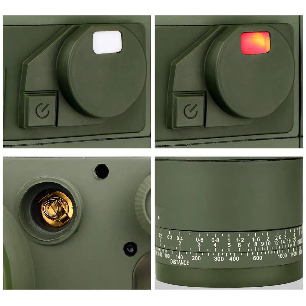 Professional Binoculars – Waterproof with Rangefinder & Compass (10x50) Habicare
