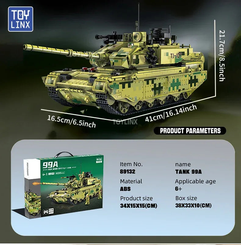 TOYLINX Tank Building Block Toy Set - ShopHub