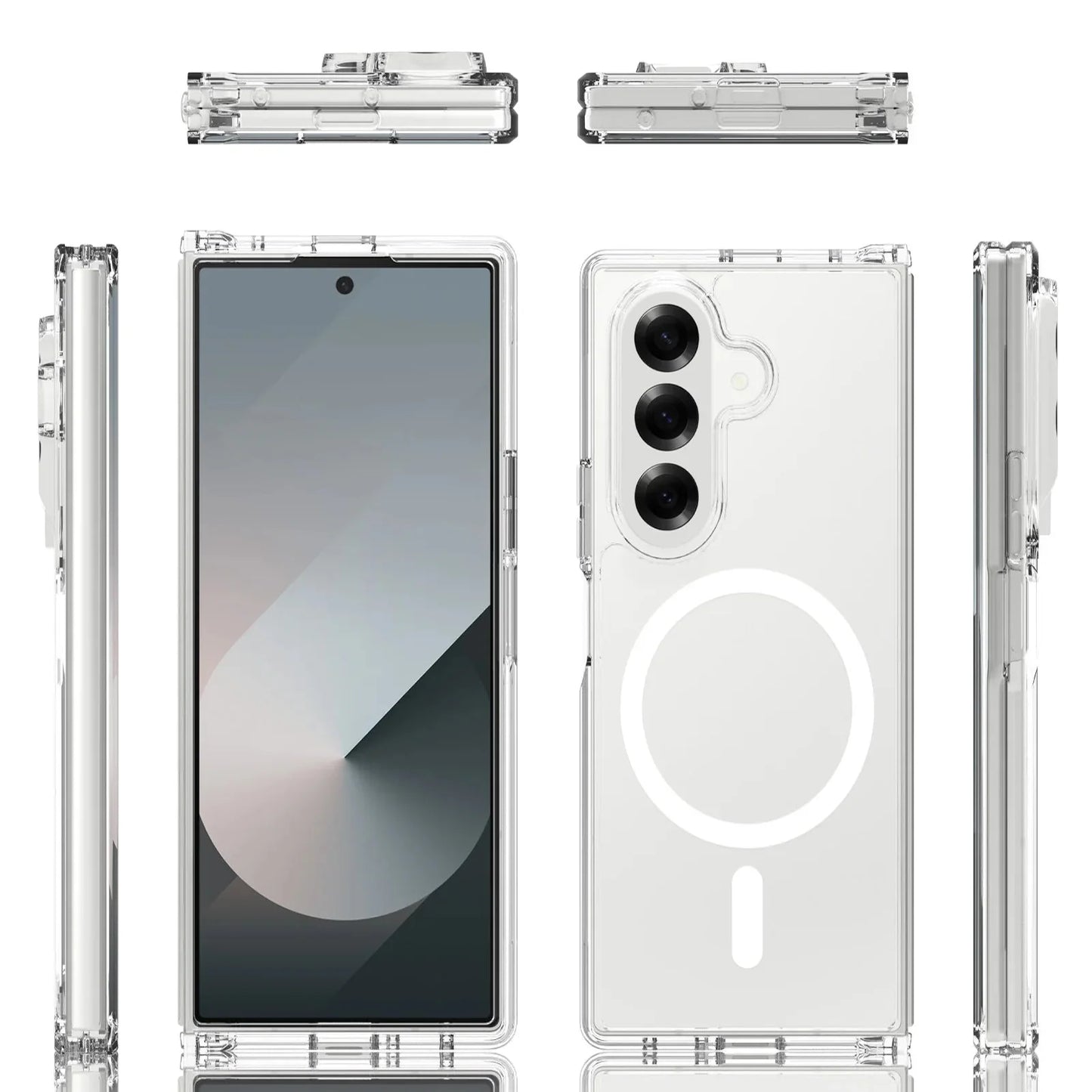 Transparent Phone Case for the Samsung Galaxy Z Fold7 Habicare