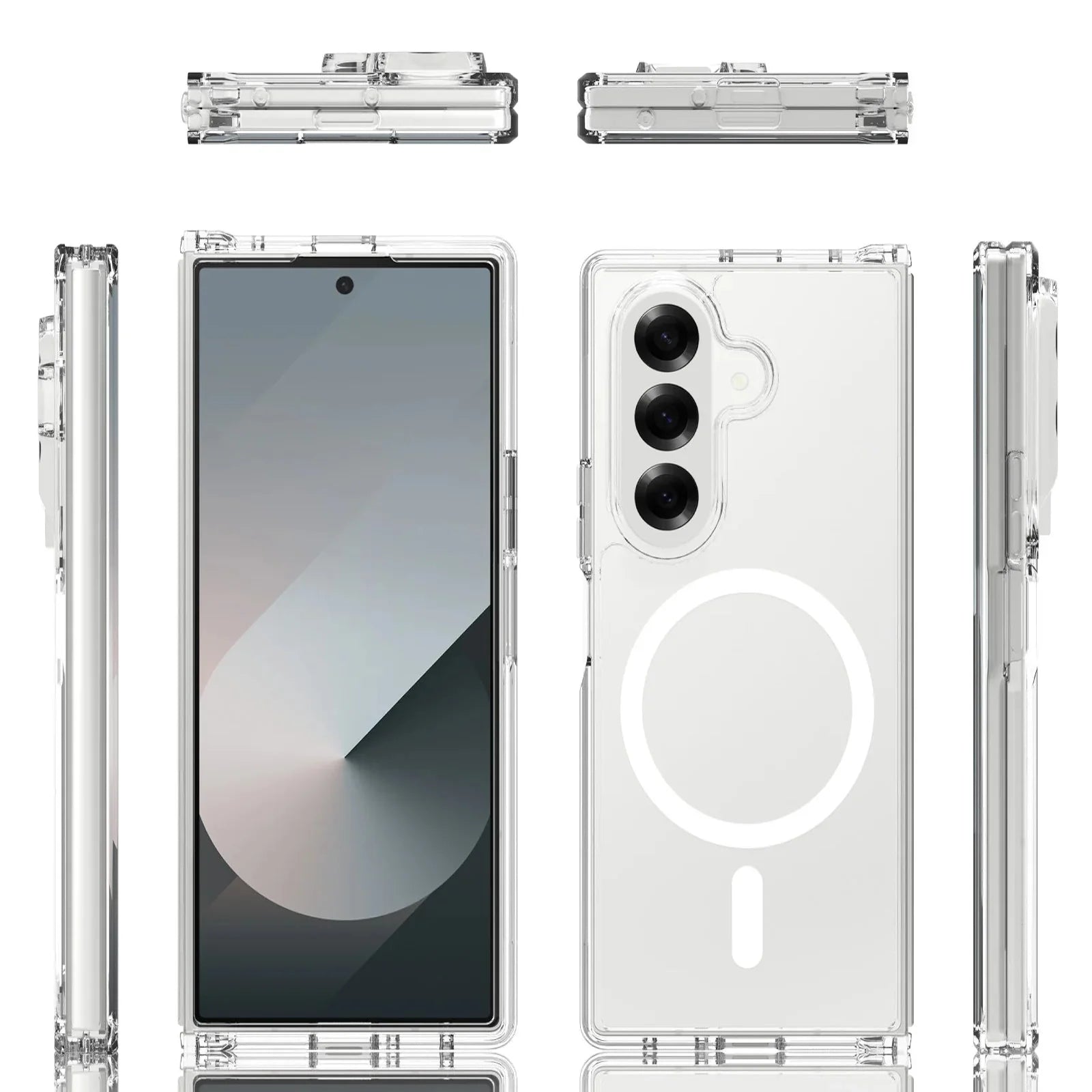 Transparent Phone Case for the Samsung Galaxy Z Fold7 Habicare