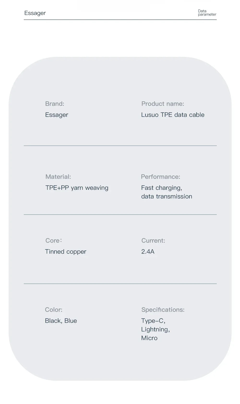 Essager Micro USB Cable - ShopHub