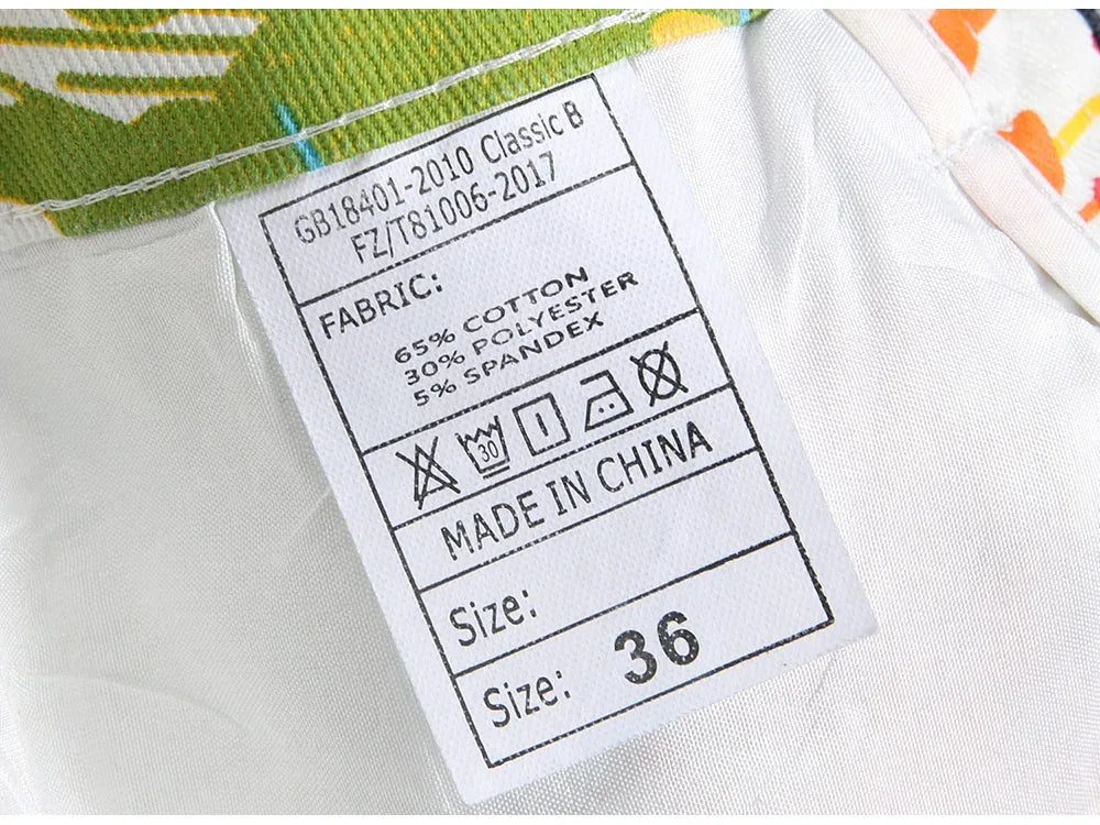 Men's Fancy Colour Painted Shorts - ShopHub