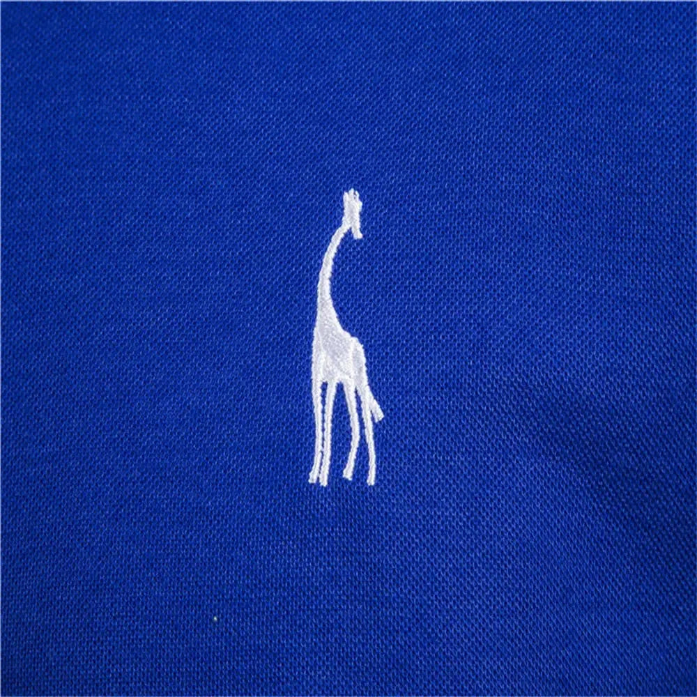 AIOPESON Men's Polo Giraffe T-Shirts - ShopHub
