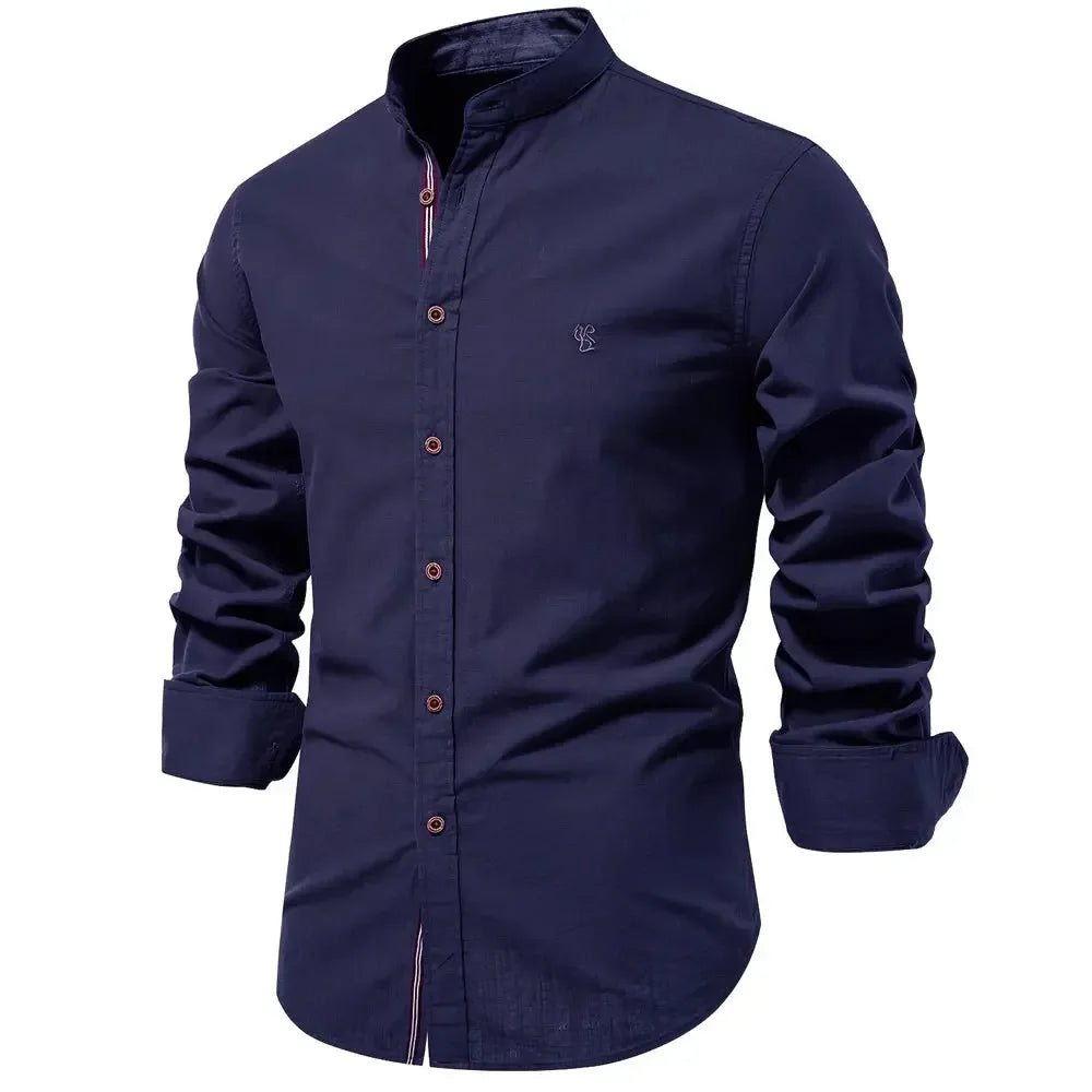 AIOPESON 100% Cotton Shirts - ShopHub