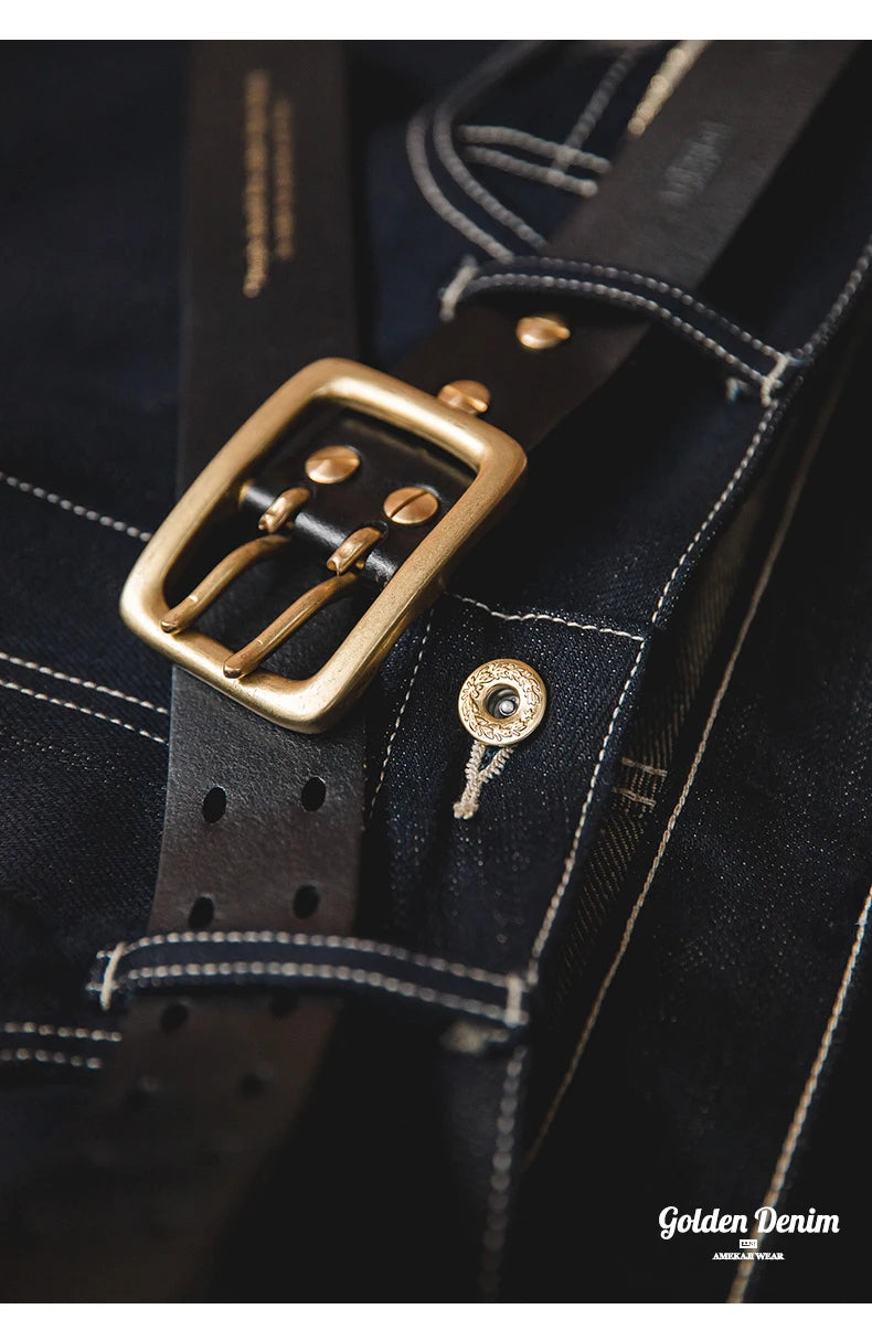 Maden Vintage Embroidered Denim Jeans