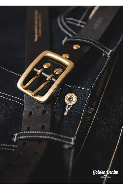 Maden Vintage Embroidered Denim Jeans