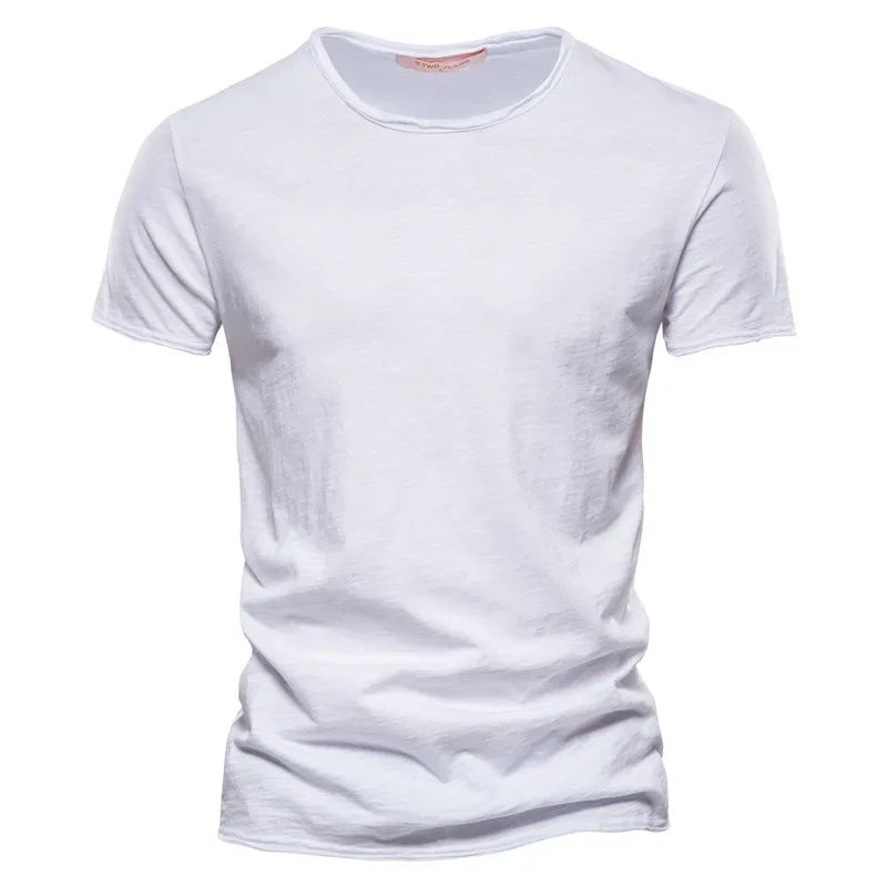 AIOPESON 100% Cotton Casual Soft Fitness T-Shirts - ShopHub