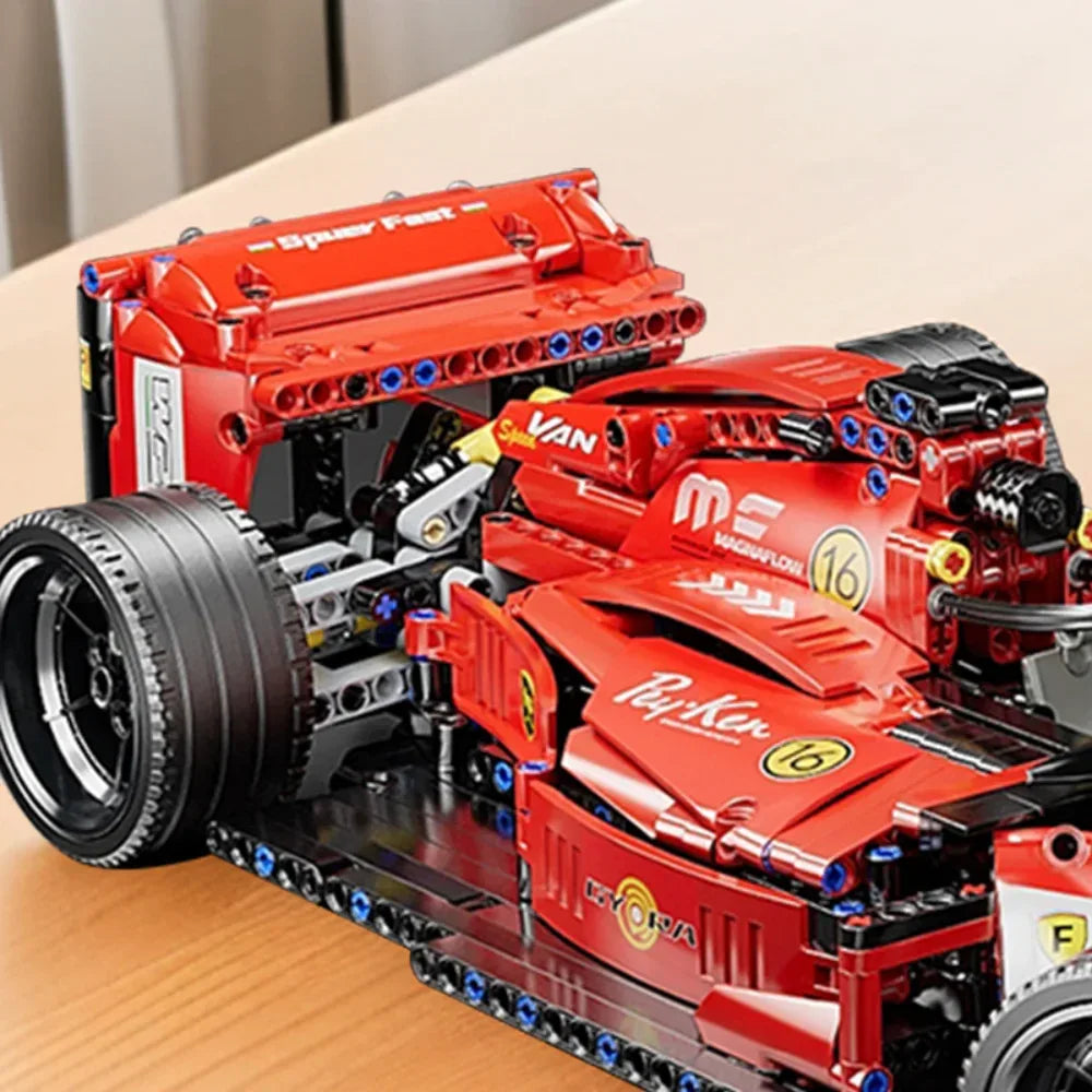 TOYLINX 1:10 MOC Formula Sports Car Building Blocks! - ShopHub