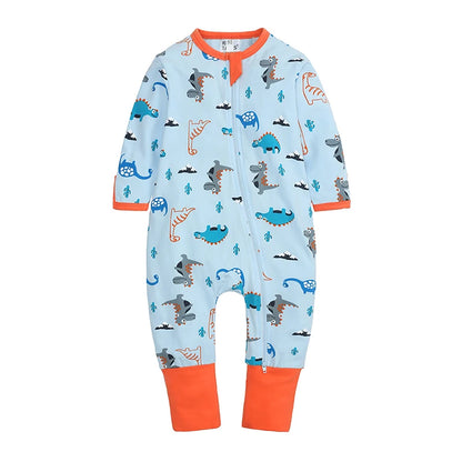 Kids Tales Everyday Wonder Cotton-Stretch Zip Baby Romper