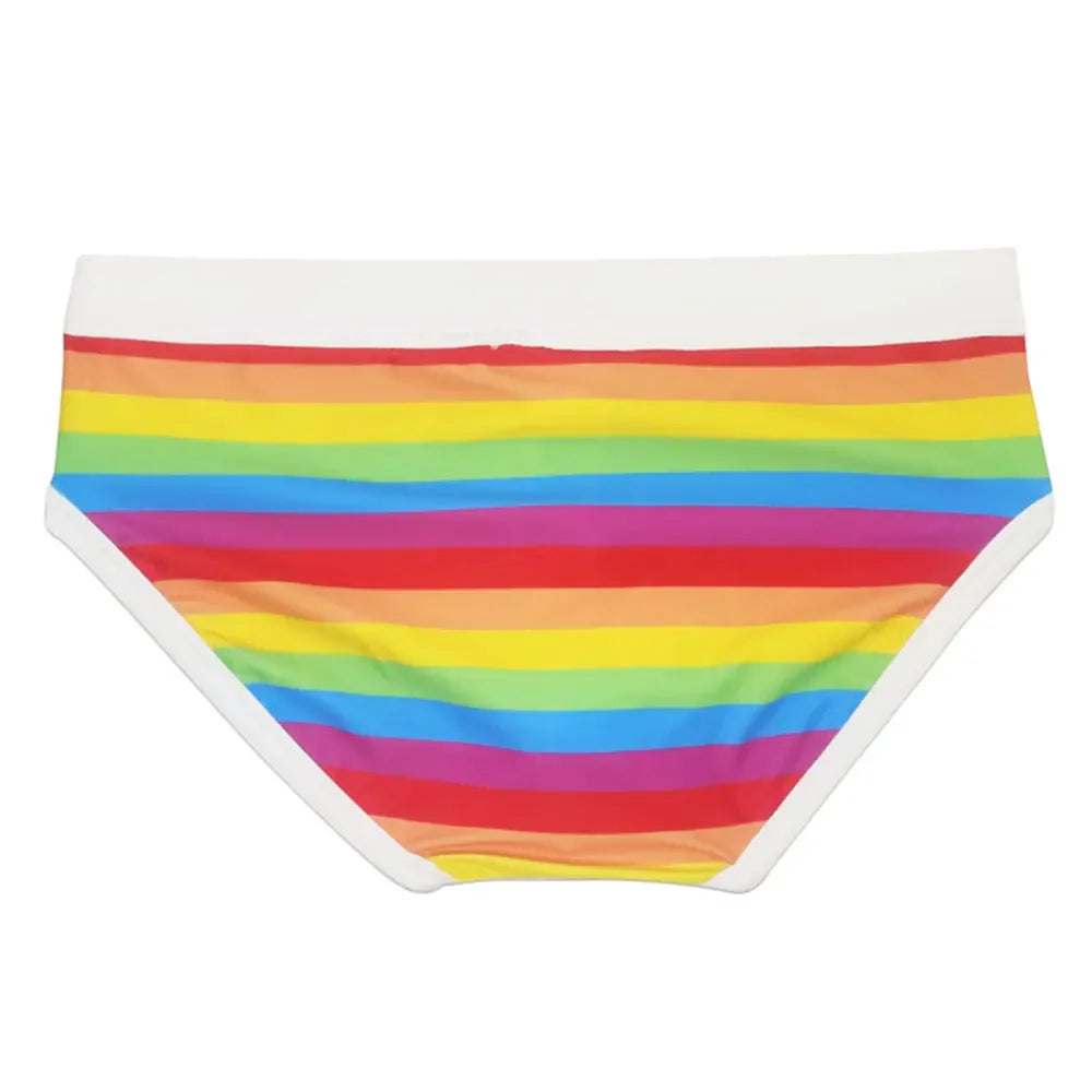UXH Men's White Swim Briefs - ShopHub