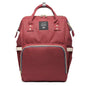Lequeen Fashion Mummy Maternity Nappy Bag Large Capacity Nappy Bag Travel Backpack Nursing Bag for Baby Care Women's Fashion Bag