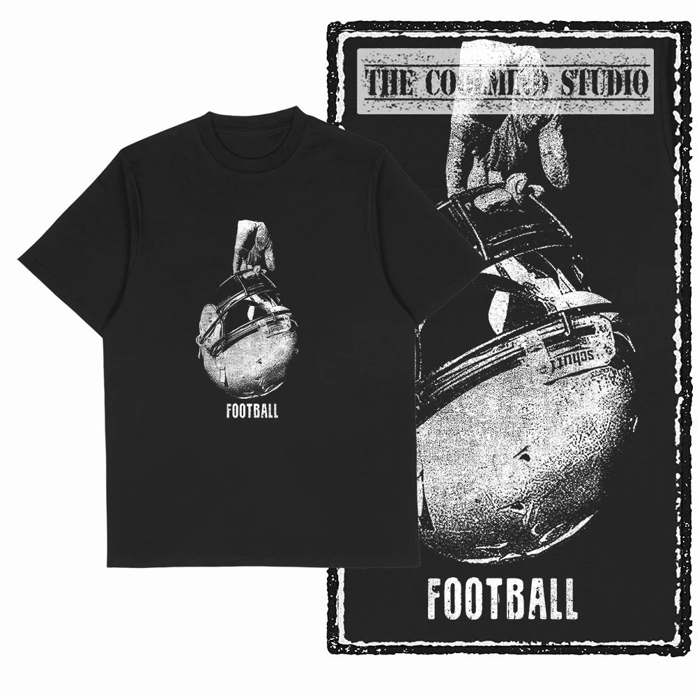 COOLMIND Cosmic Focus Graphic Cotton T-Shirt | Streetwear