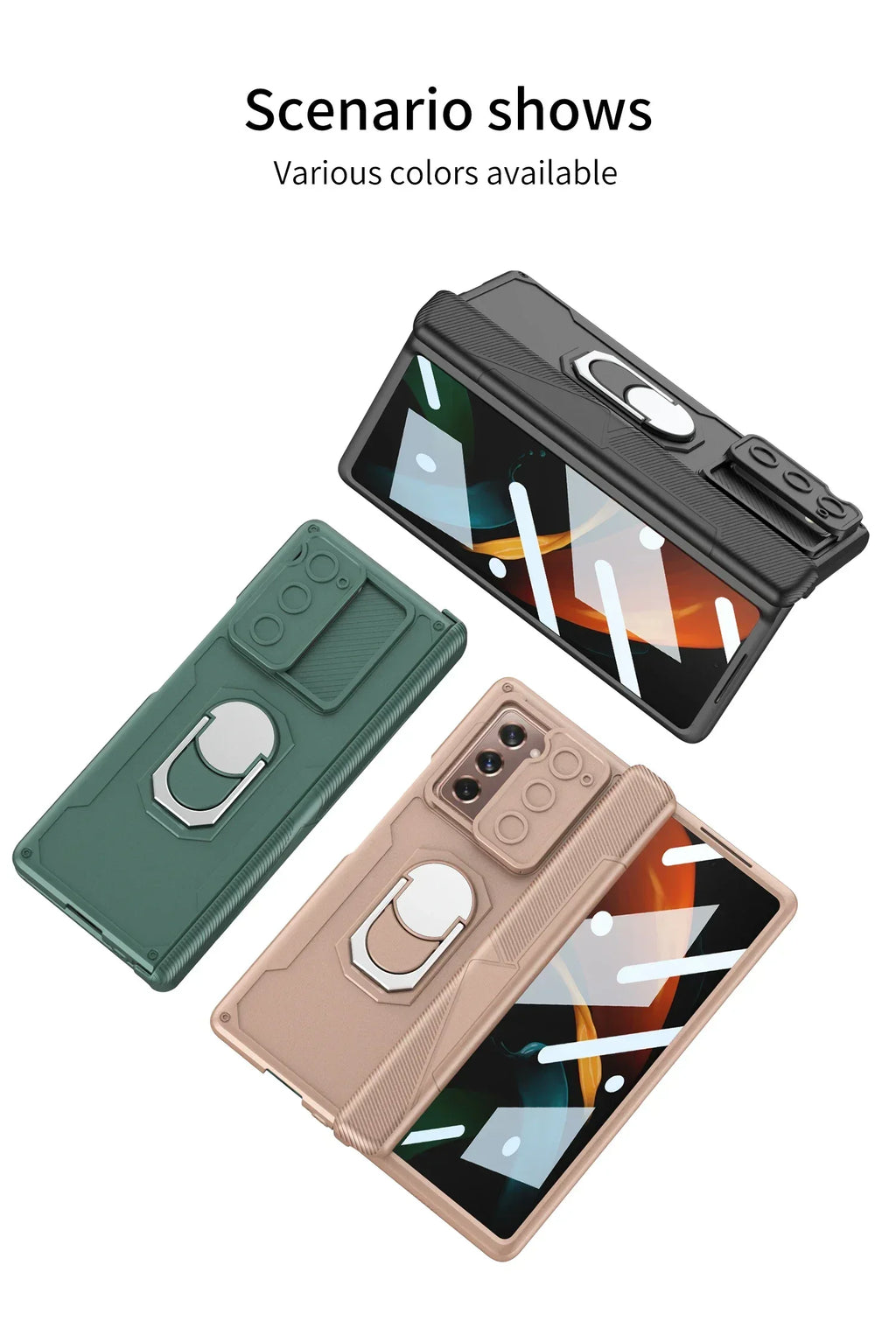 GKK Magnetic Hinge Armor Plastic Case for Galaxy Z Fold 2 - ShopHub