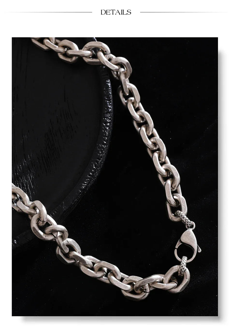 Unisex Stainless Steel Thick Chain Necklace - ShopHub