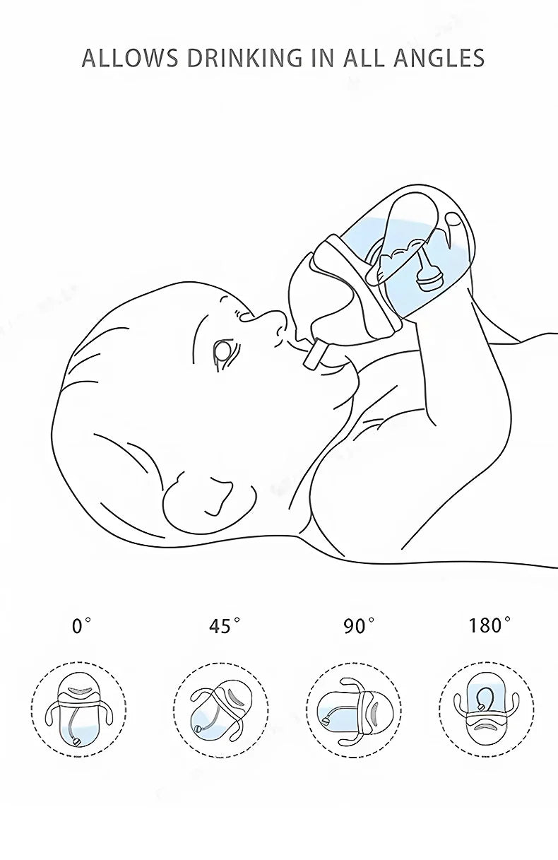 MAMIJOY 250ML Baby Water Cups