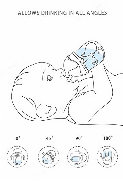 MAMIJOY 250ML Baby Water Cups
