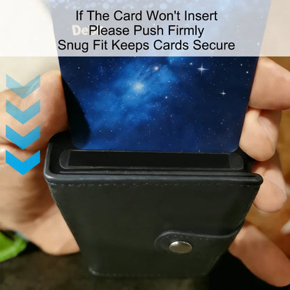 Carbon Fiber Rfid Blocking Mens Credit Card Holder Airtag Wallet