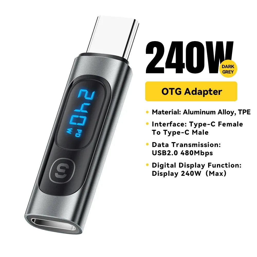 Essager 240W USB C Adapter - ShopHub