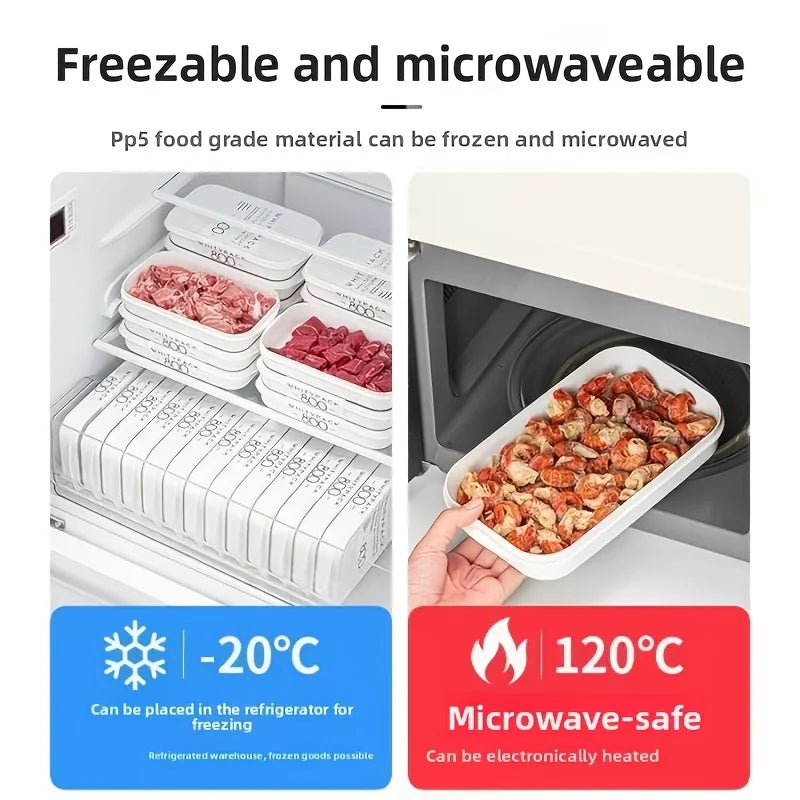 Airtight Food Canister Set - 4Pcs Reusable Sealed Container
