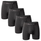 4 Pack Men's Breathable Boxershorts with Opening