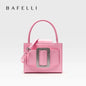 BAFELLI Diamond-Embellished Leather Satchel