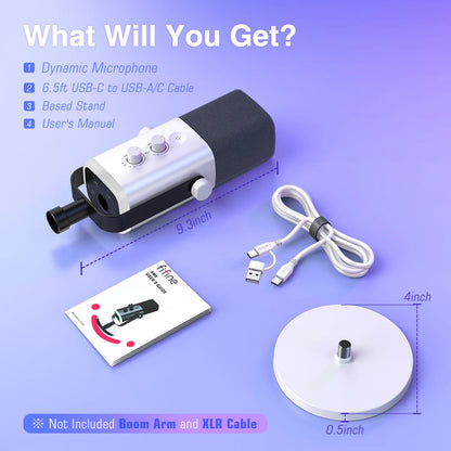 FIFINE Dynamic Microphone: Elevate Your Recording and Streaming Experience